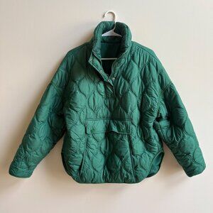 Green Polyester Pullover (Unknown Brand)